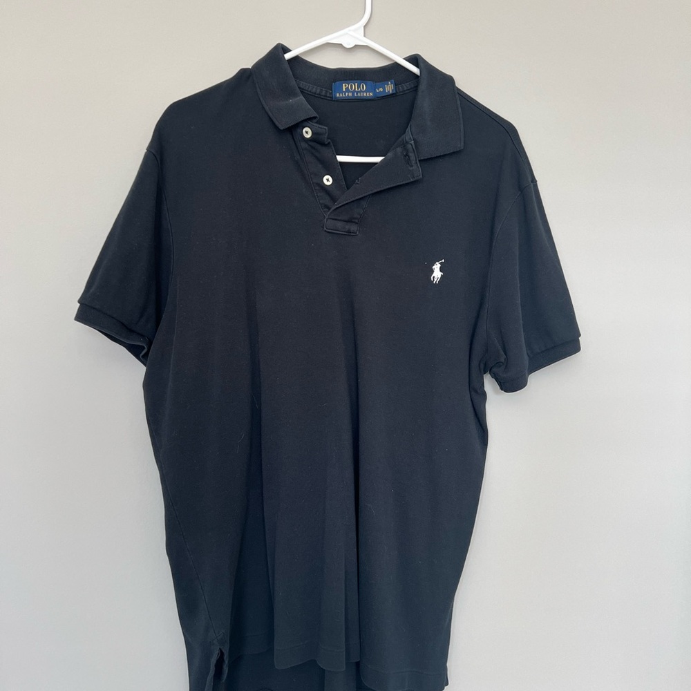 Polo by Ralph Lauren Men's Black Polo Shirt